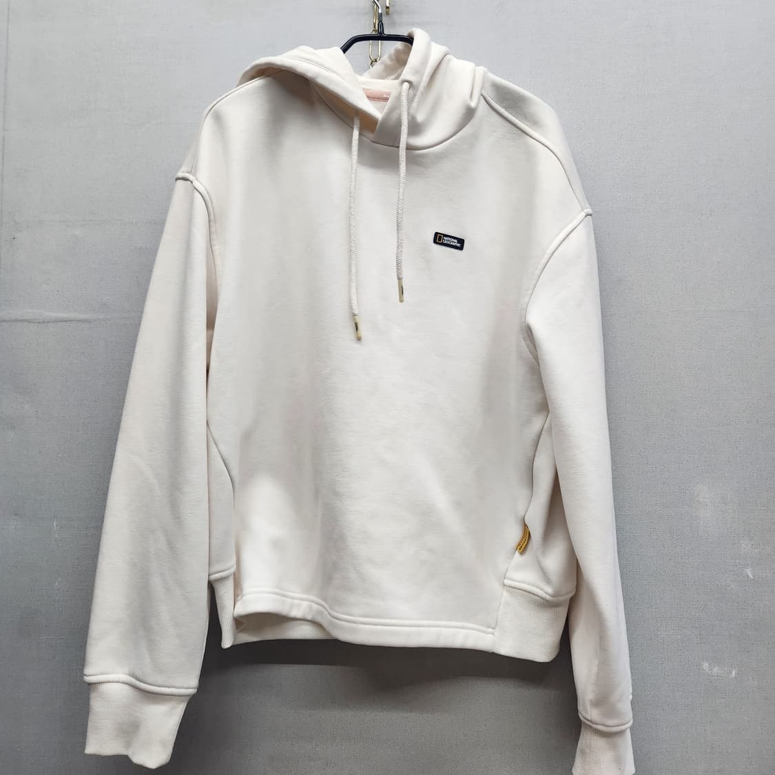 내셔널지오그래픽 로고 후드티 S(L) 상품이미지1