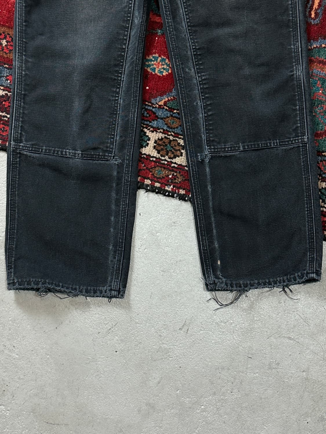 OG USA Made 칼하트 더블니 블랙 칼하트 B01 썩블니 상품이미지7