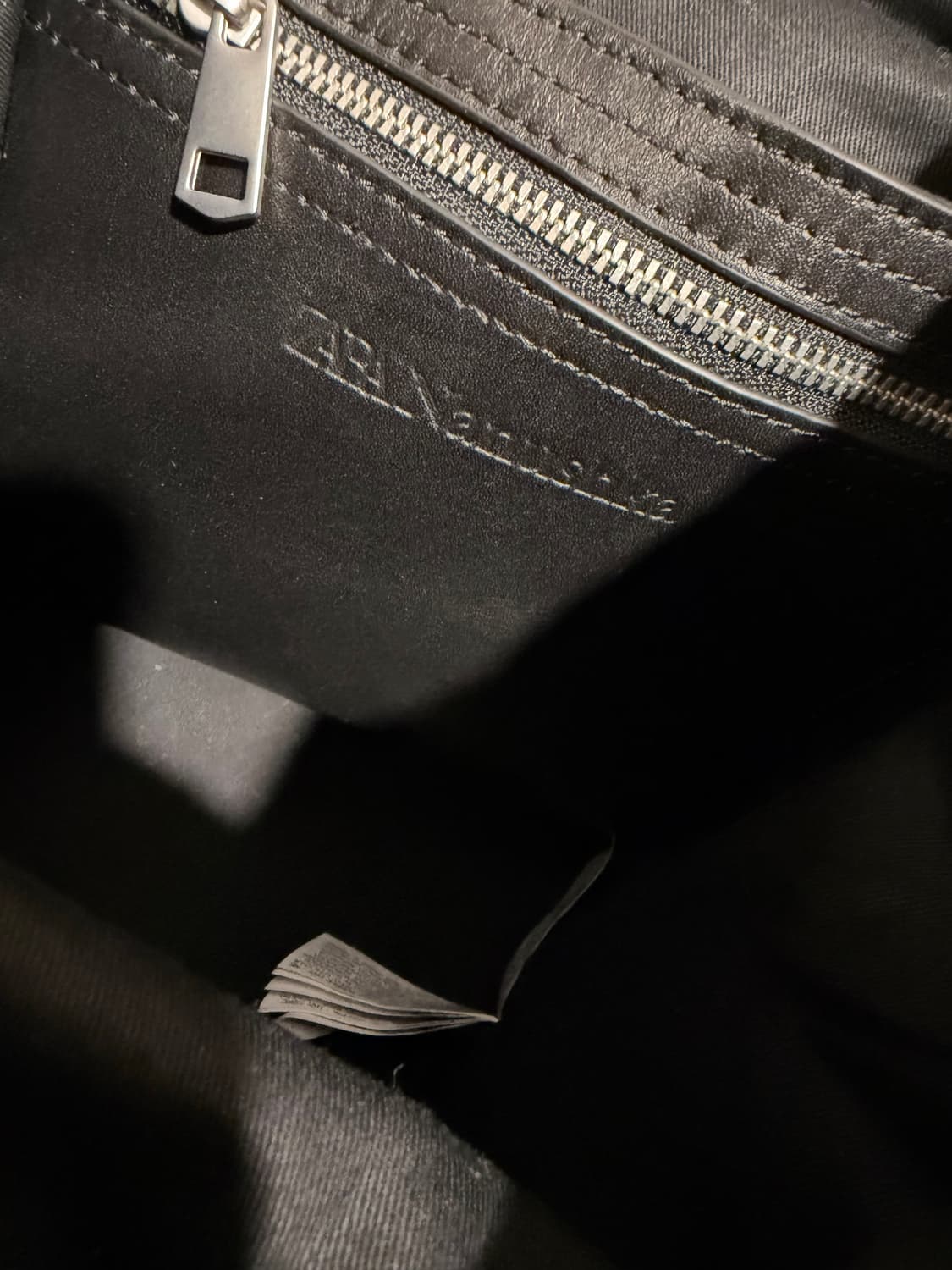 자라 x 나누시카 버킷 백 블랙 상품이미지4