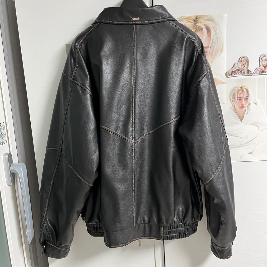 페일제이드 블랙 가죽자켓 상품이미지6