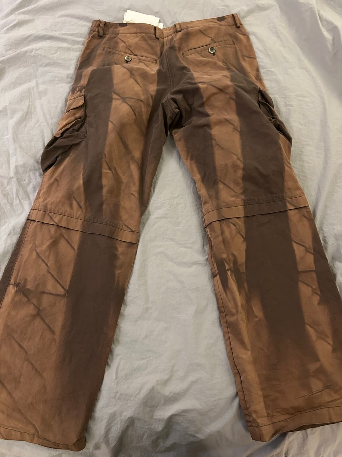 지용킴 선블리치 카고 코튼팬츠 상품이미지3