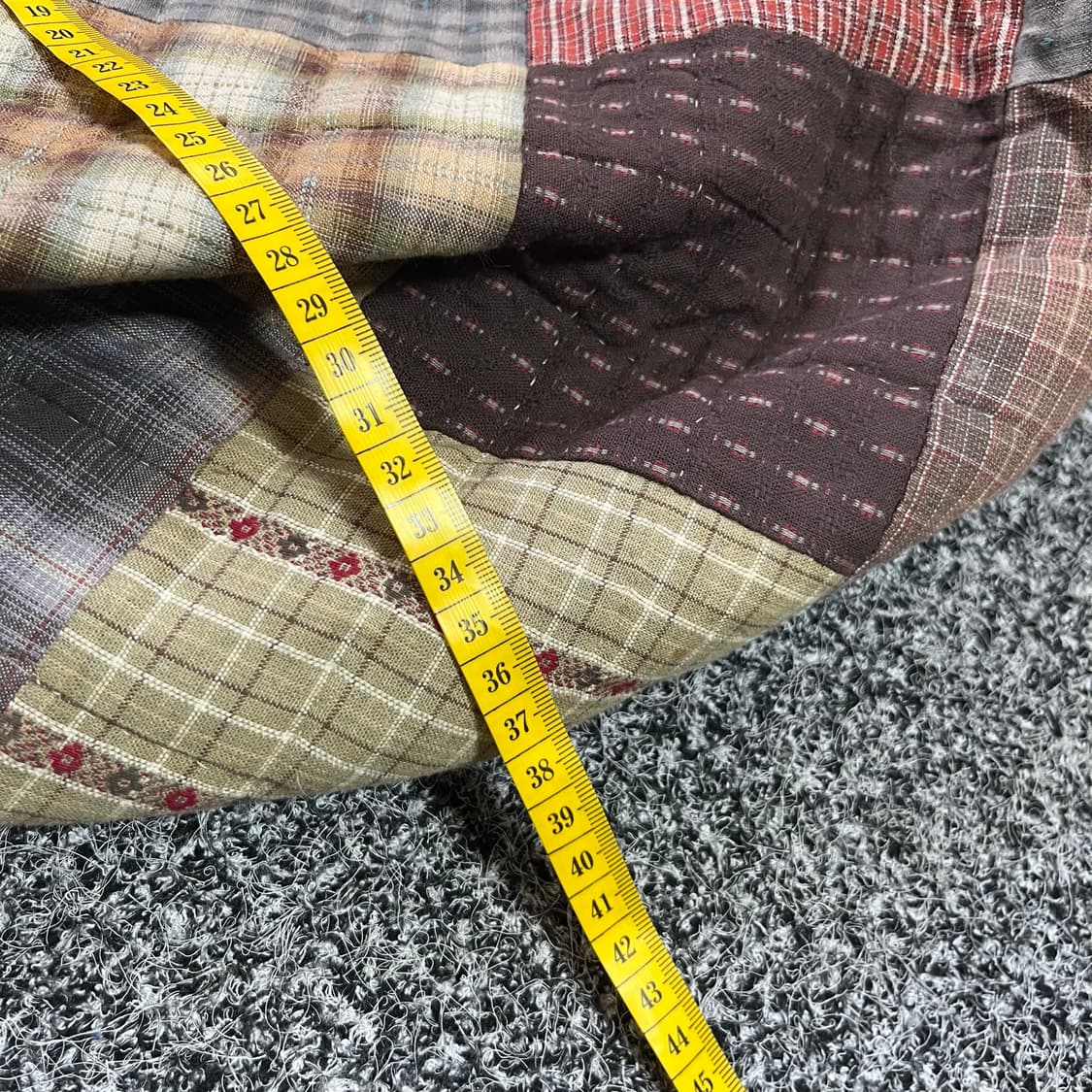 빈티지 패치워크 숄더백 브라운 상품이미지6
