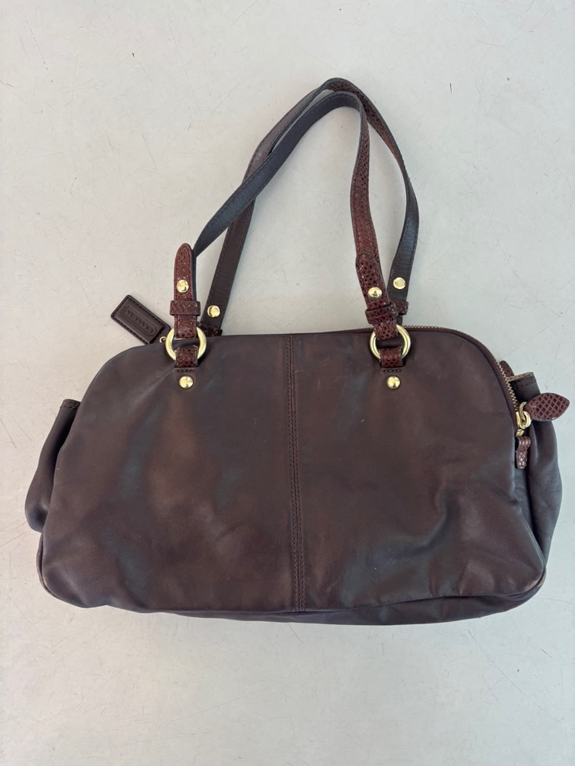 Old Coach Leather Bag 상품이미지4