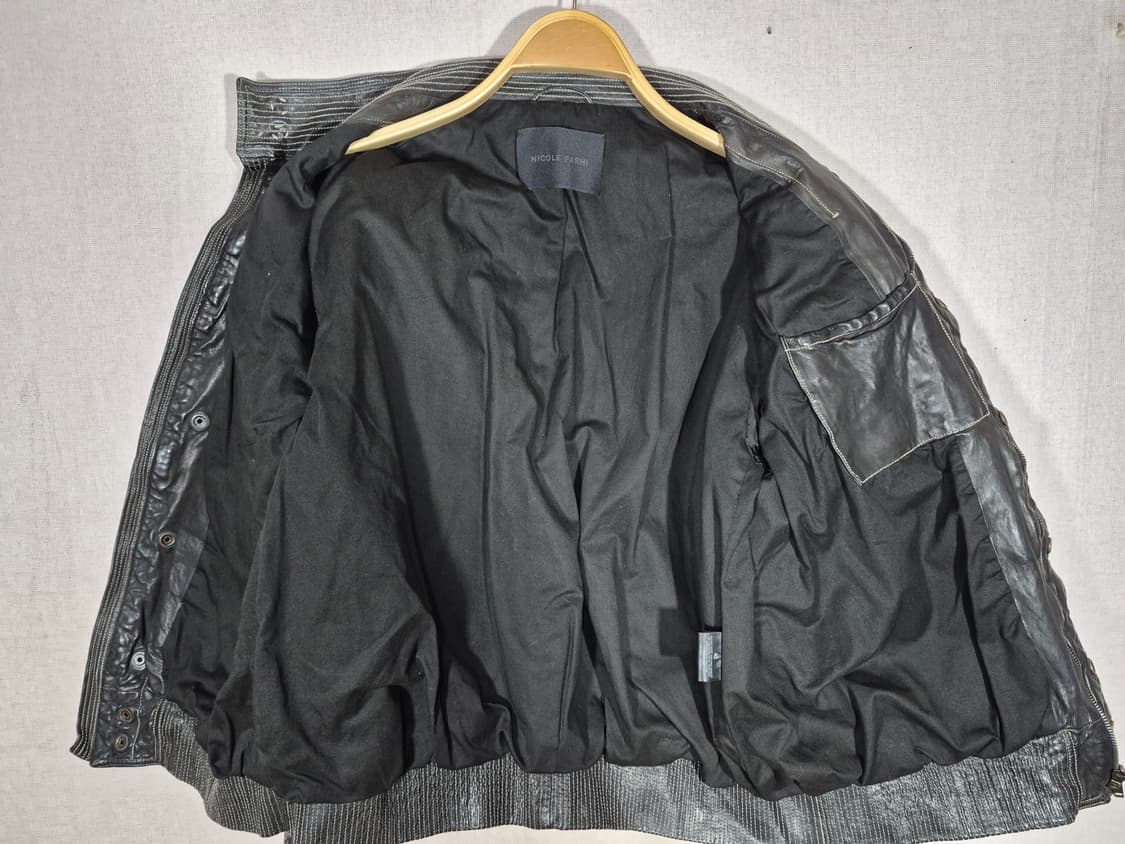 NICOLE FARHI 니콜피리가죽자켓 42(우리95) 상품이미지8