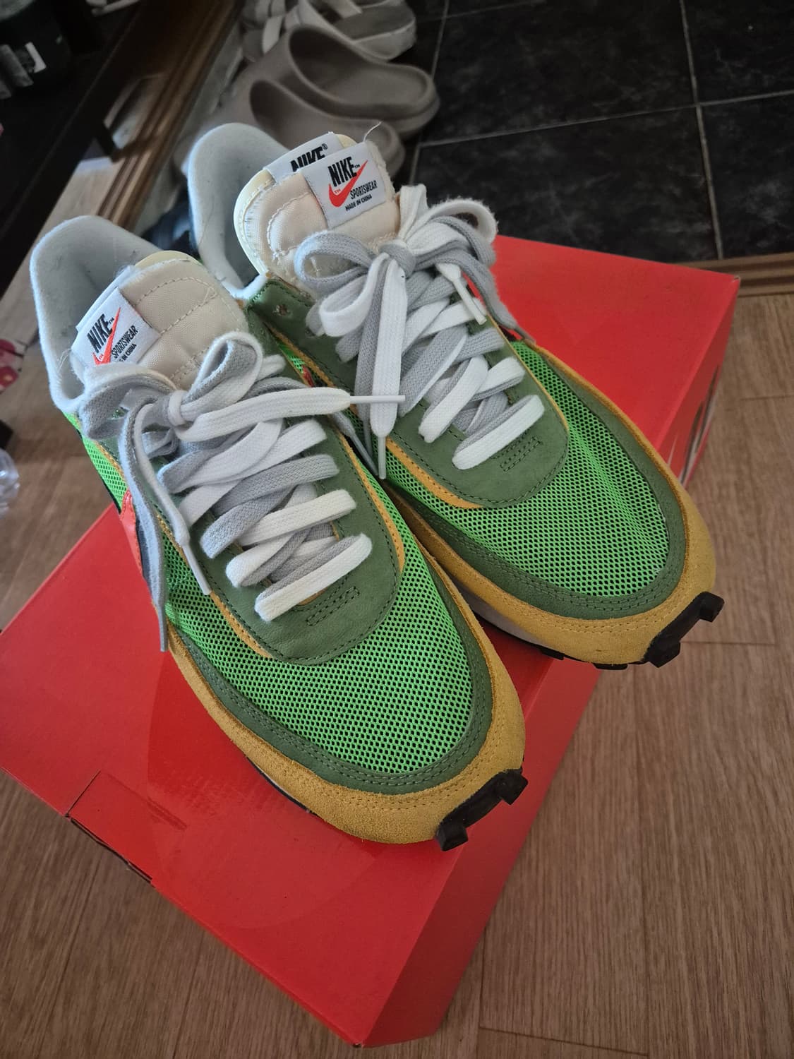 나이키 x 사카이 LD와플 그린 멀티 280 상품이미지2