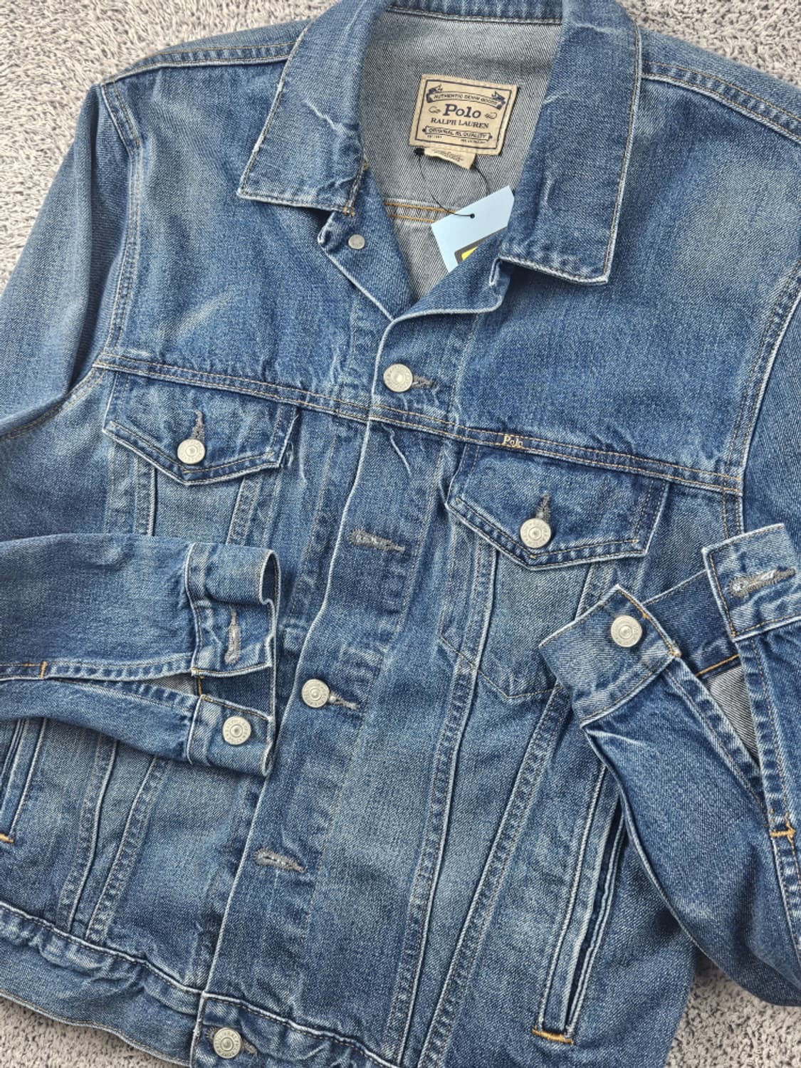 폴로랄프로렌 알파인 레이싱 스키 베어 데님 자켓 ( M ) / 10617 상품이미지6