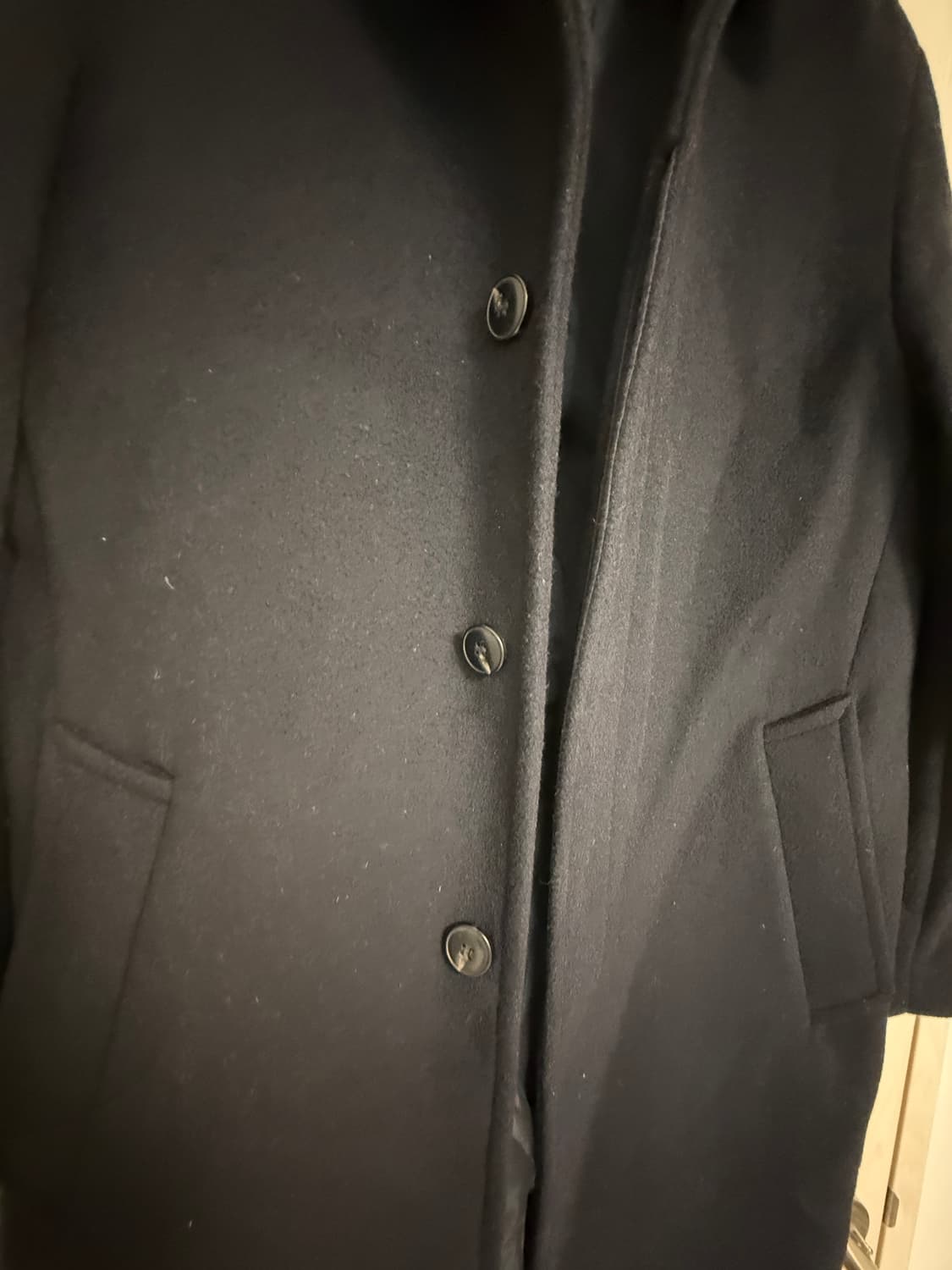 [PROJECT M] 남성 울 롱코트 M사이즈 / 상품이미지2