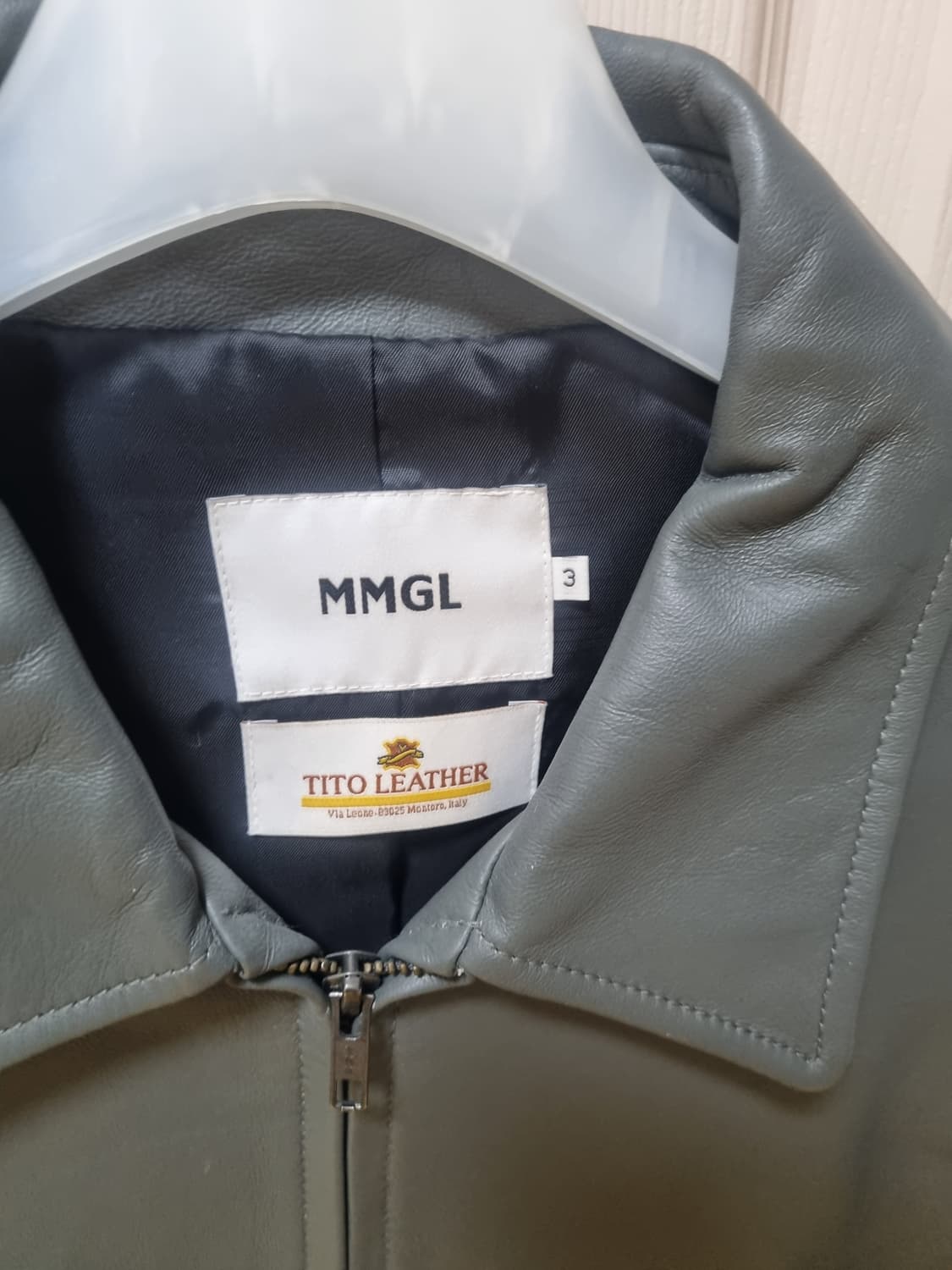 mmgl 레더자켓 3사이즈 상품이미지2