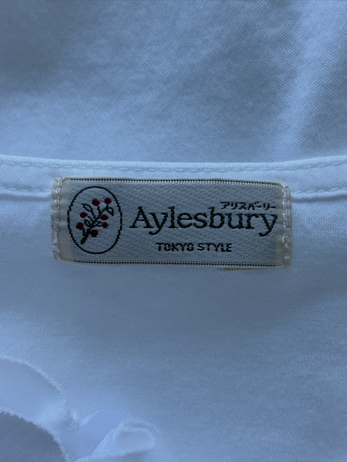 SALE) Aylesbury 로맨틱 러플넥 7부 티셔츠 상품이미지4