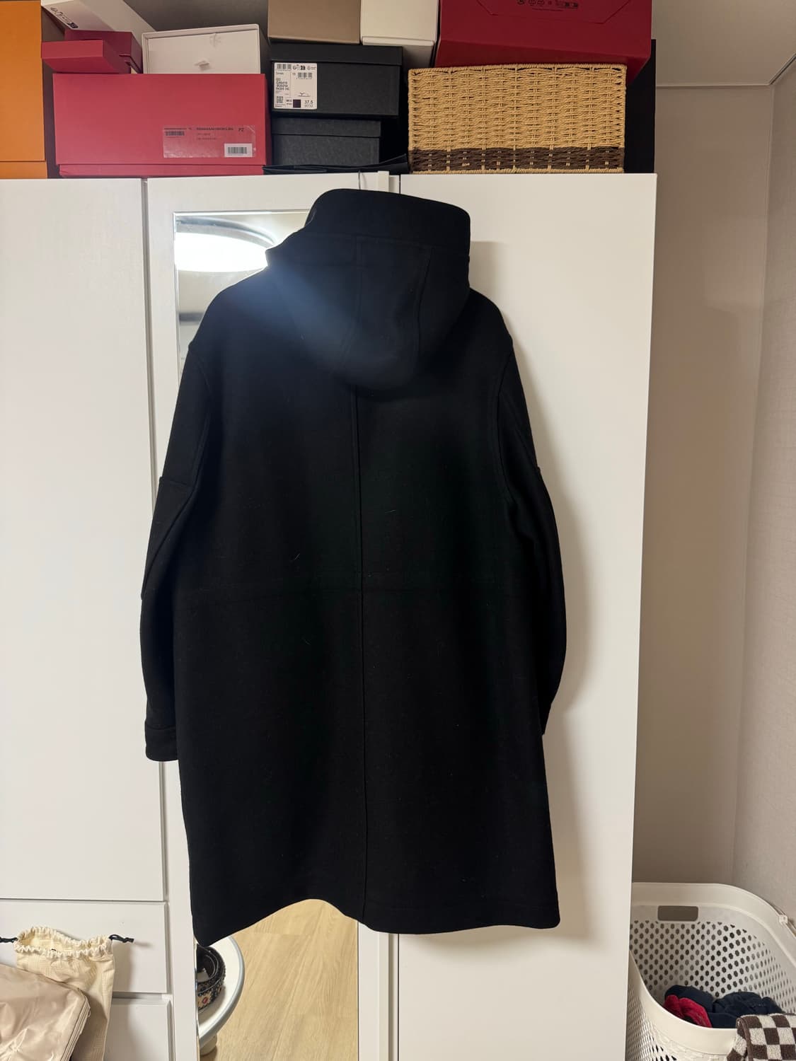 이스트로그 ECW 울 후드 코트 상품이미지7