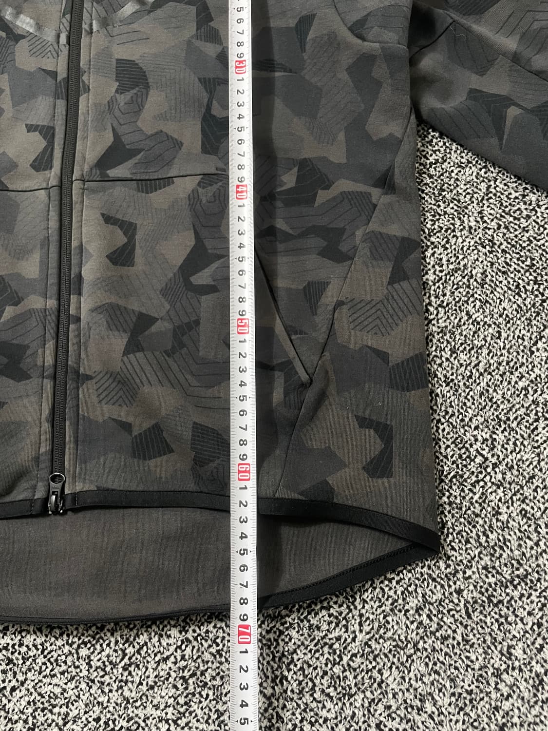 빈티지9. 나이키 테크 플리스 윈드러너 카모플라쥬 후드 집업 자켓 스웻 상품이미지5