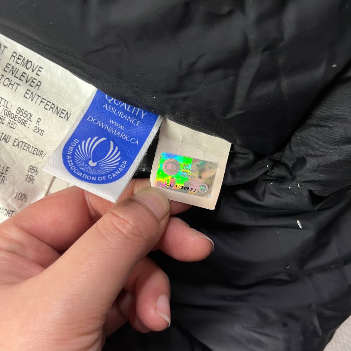 W 90 캐나다구스 트릴리움 구스다운 패딩 상품이미지8