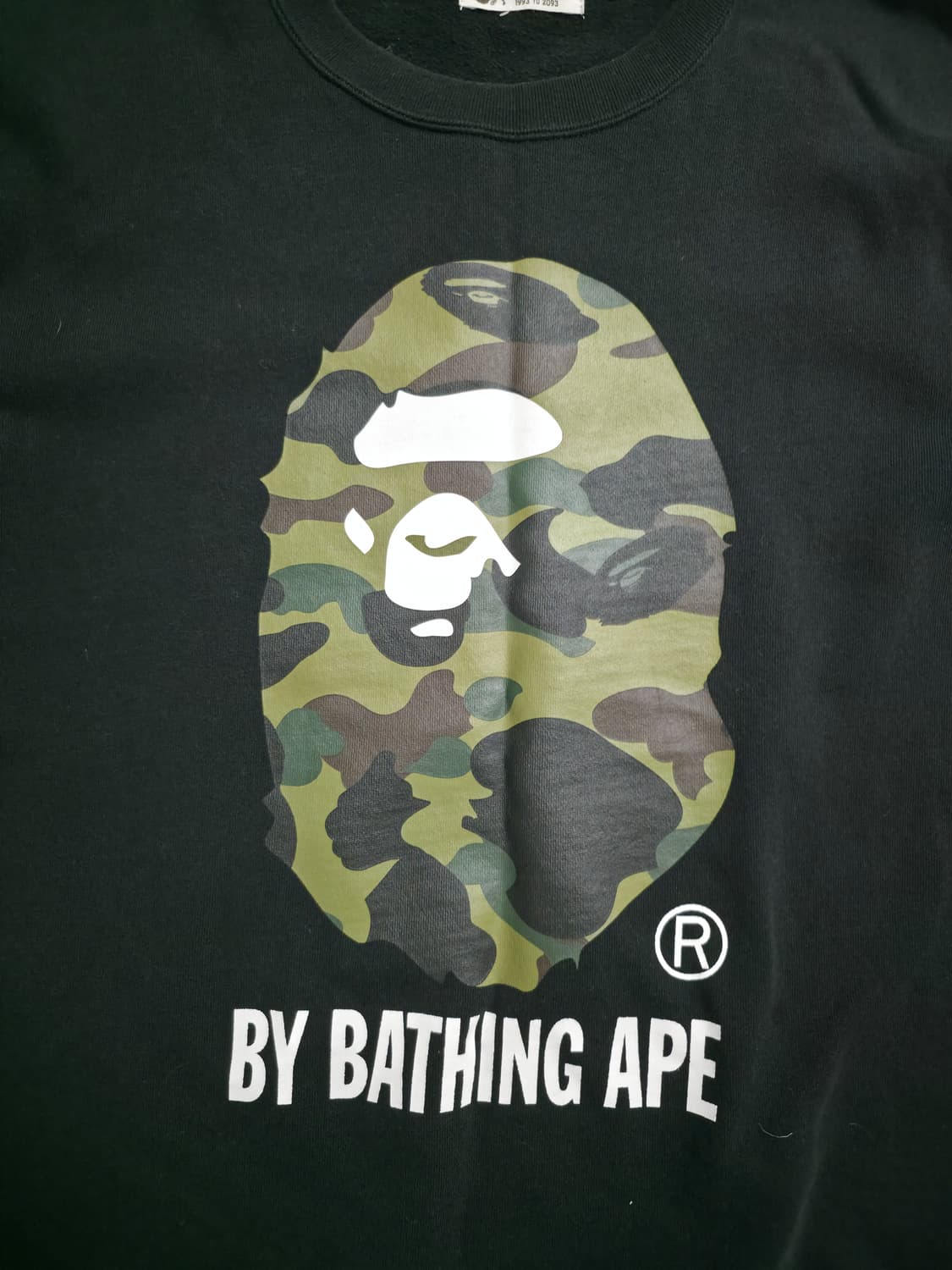 베이프 카모패턴 맨투맨 XXL 상품이미지2