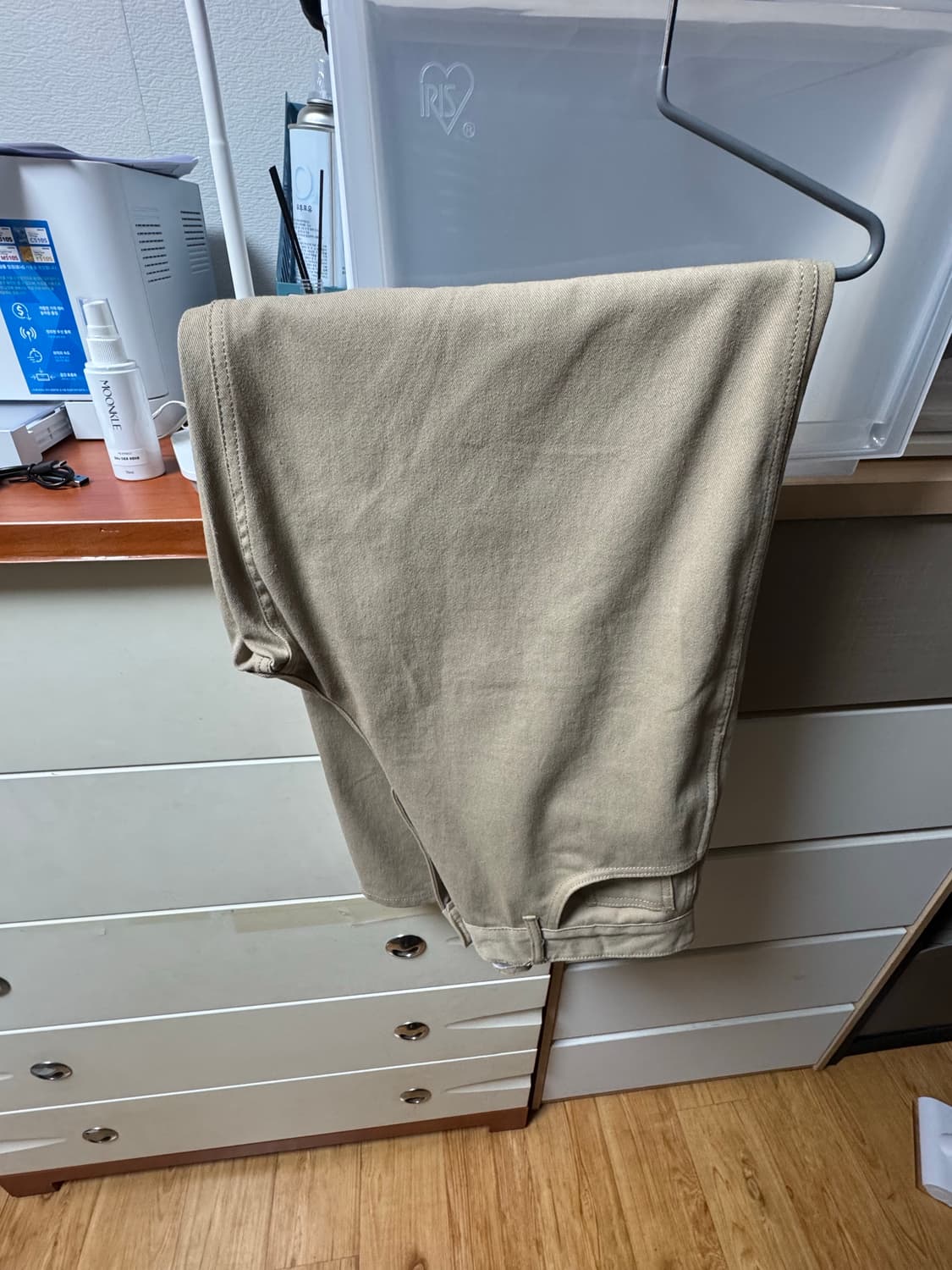 제로 베이지 데님팬츠 상품이미지1