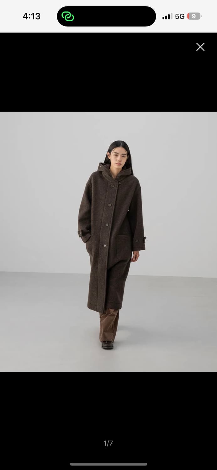 어나더오피스 후드코트 우먼 34 상품이미지3