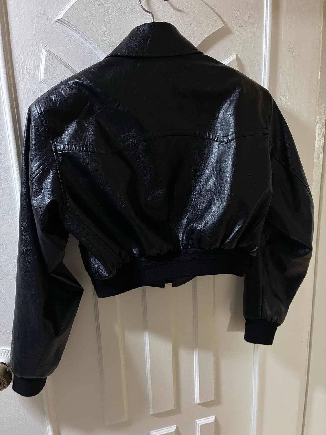 렉토 페이크 레더 자켓 상품이미지2