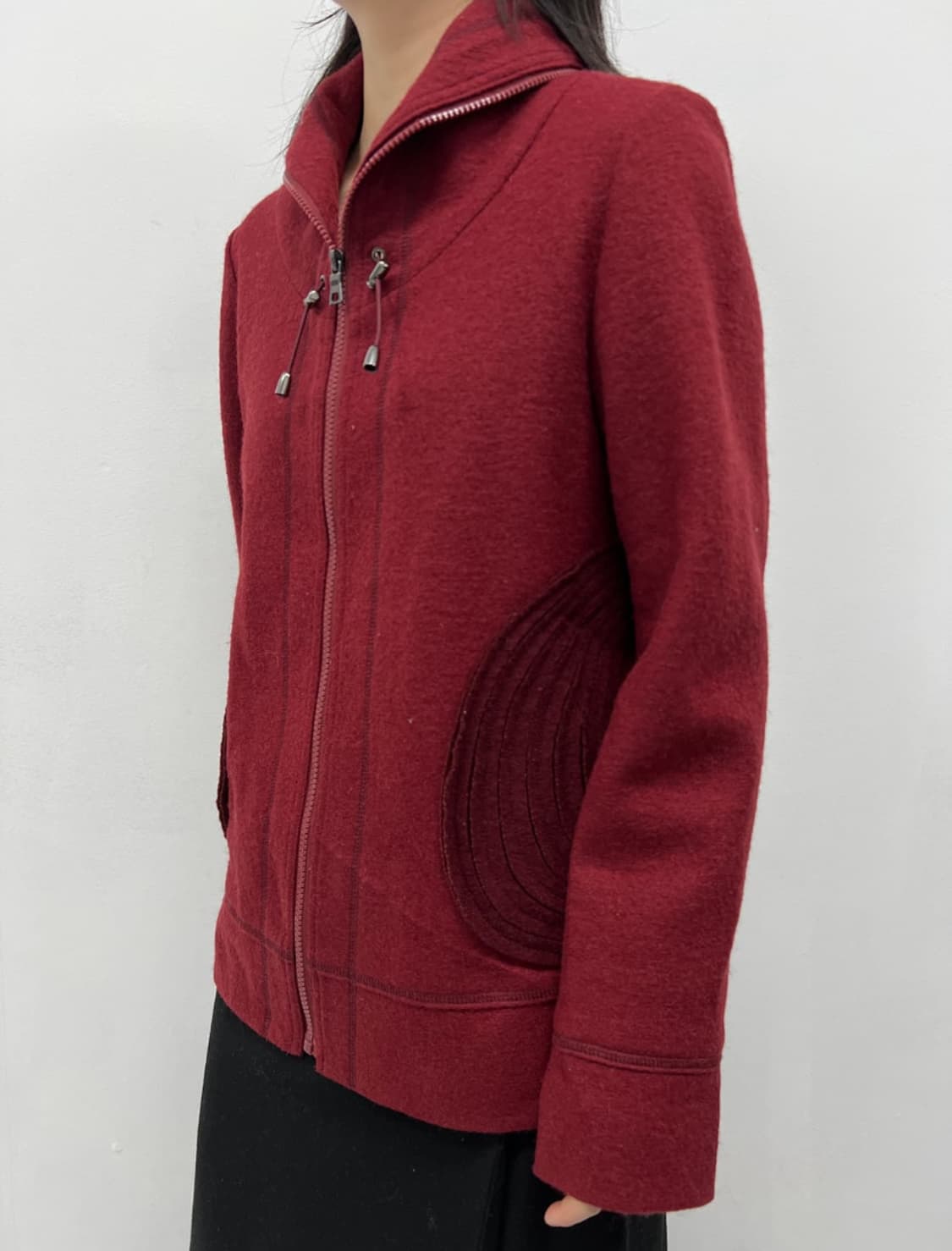 레드 빈티지 숏자켓  상품이미지3