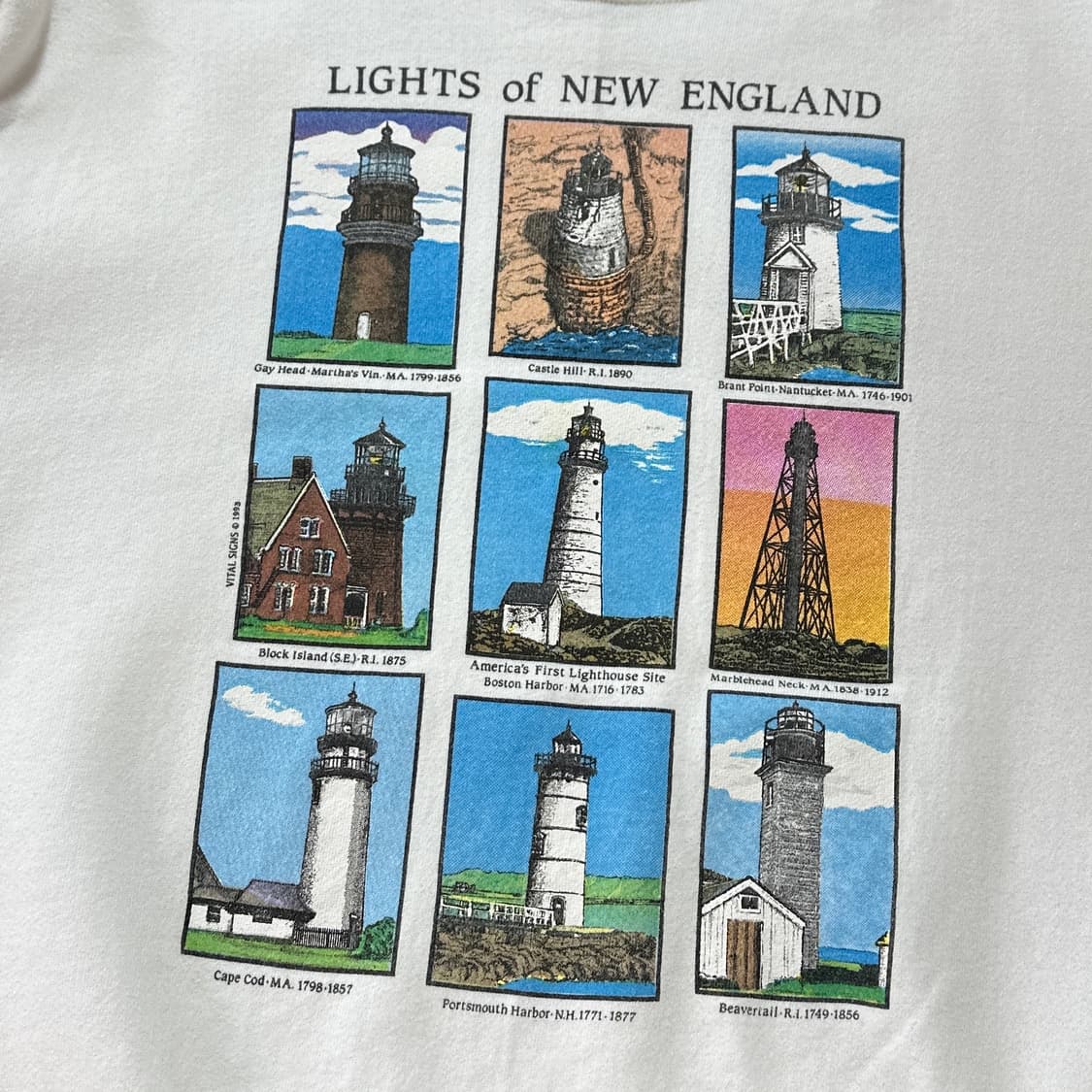 90s 오네이타 등대 빈티지 스웻셔츠 L 상품이미지3