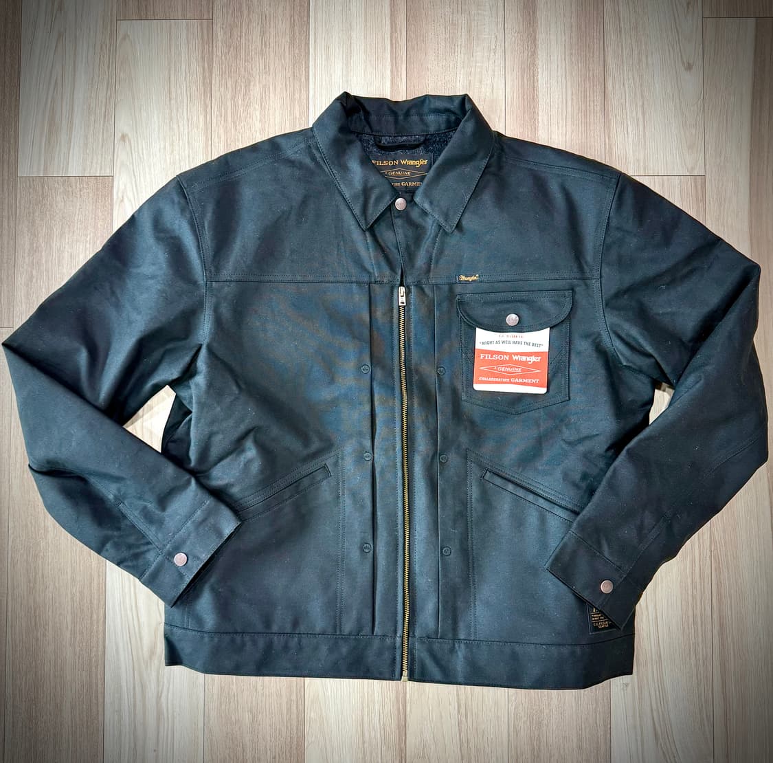 필슨 x 랭글러 Archival Adventure Jacket 블랙 L  상품이미지2