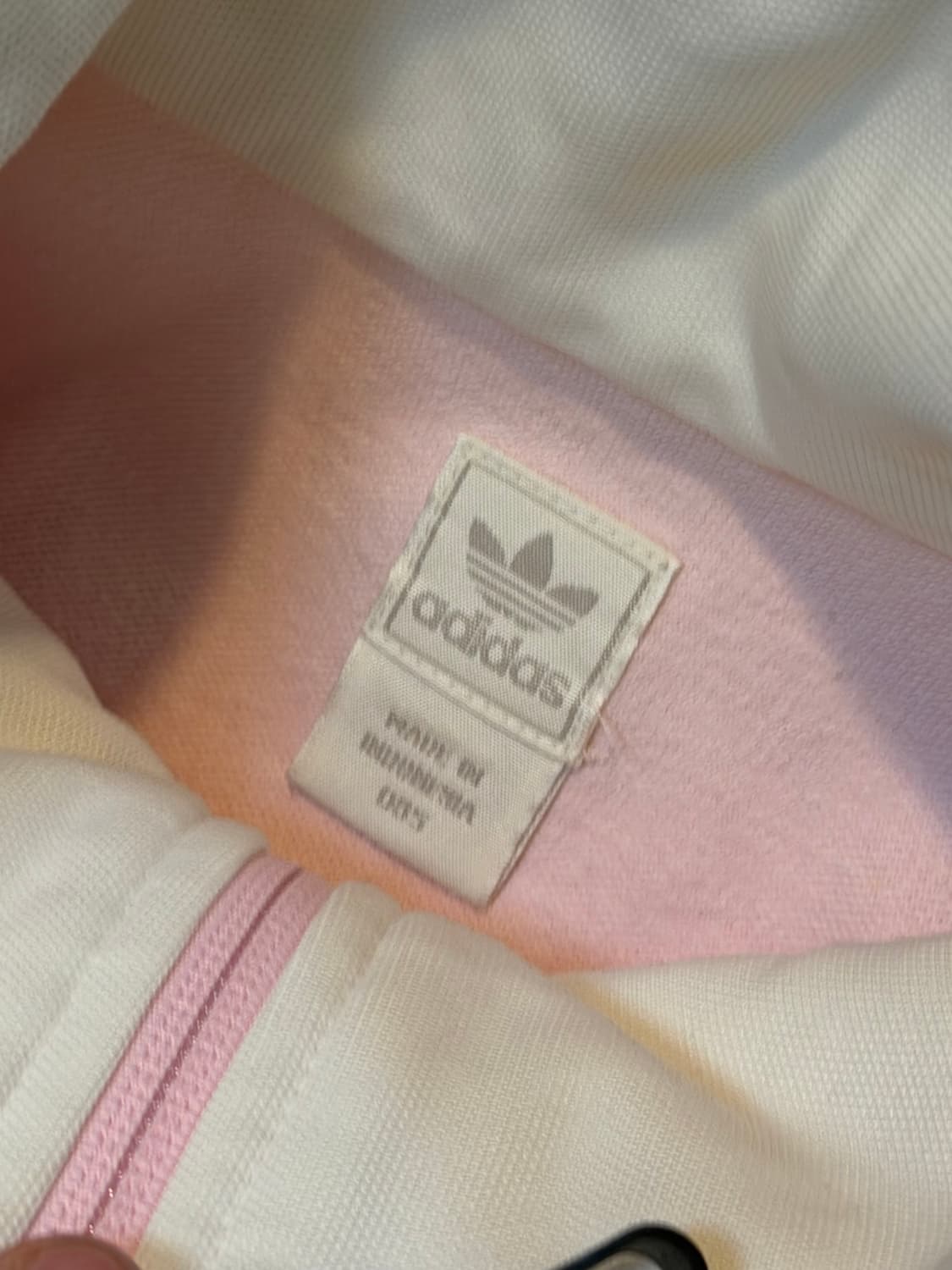 아디다스 팁탭 베켄바우어 딸기우유맛 져지 베이비핑크 상품이미지5