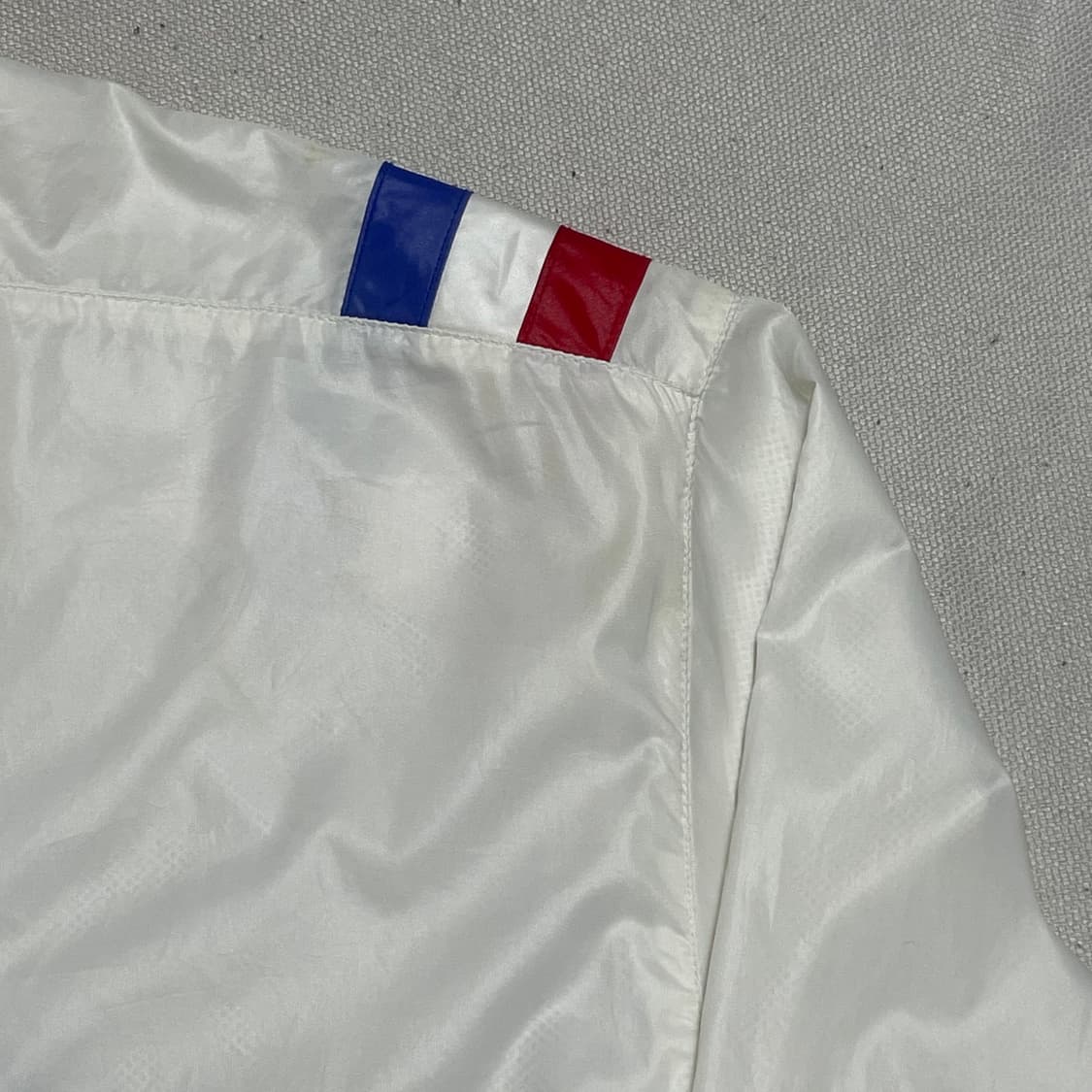 105 아디다스 00년 프랑스 국가대표 내장후드 화이트 바람막이 상품이미지9