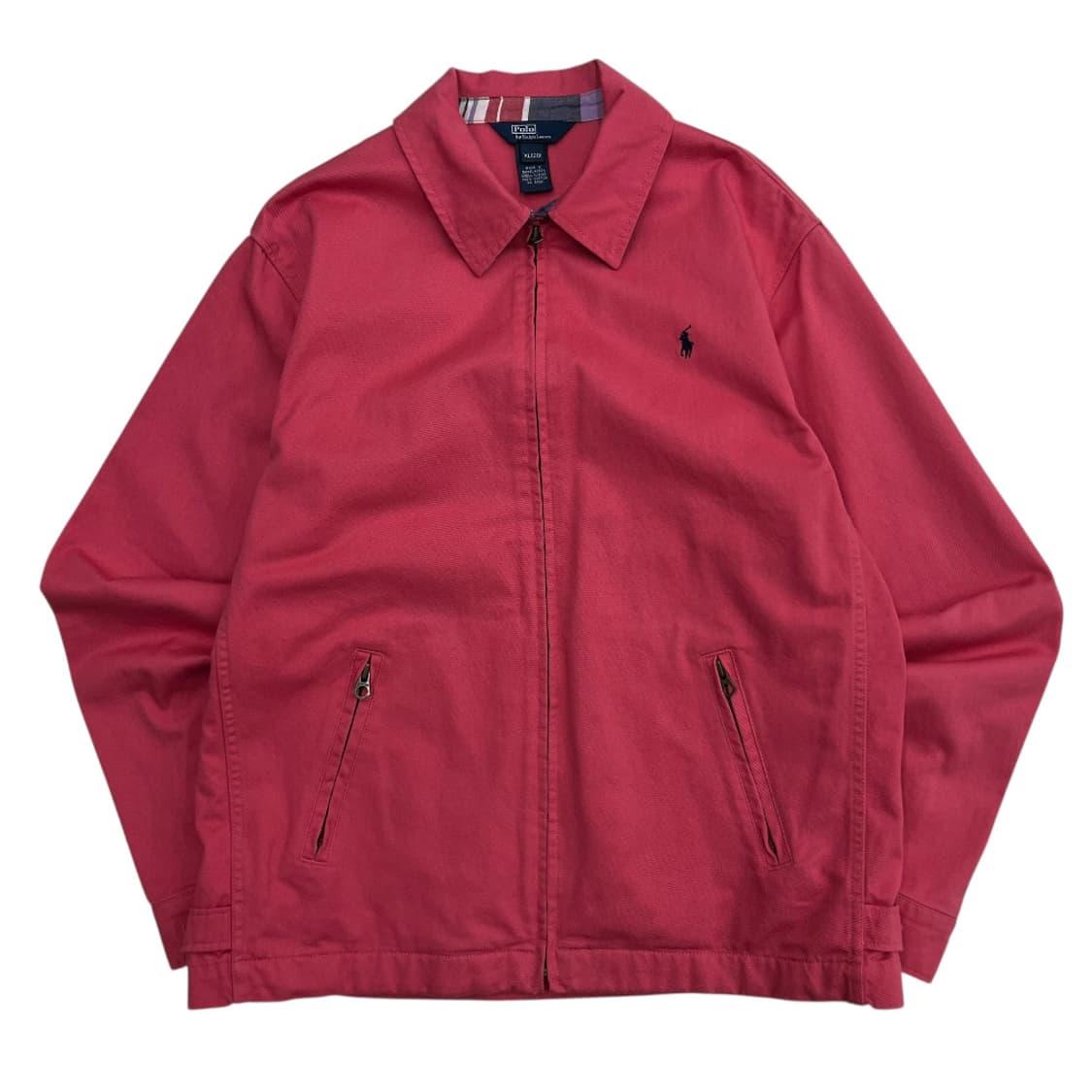 폴로 랄프로렌 네이비포니 코랄 카라 자켓 XL 상품이미지2