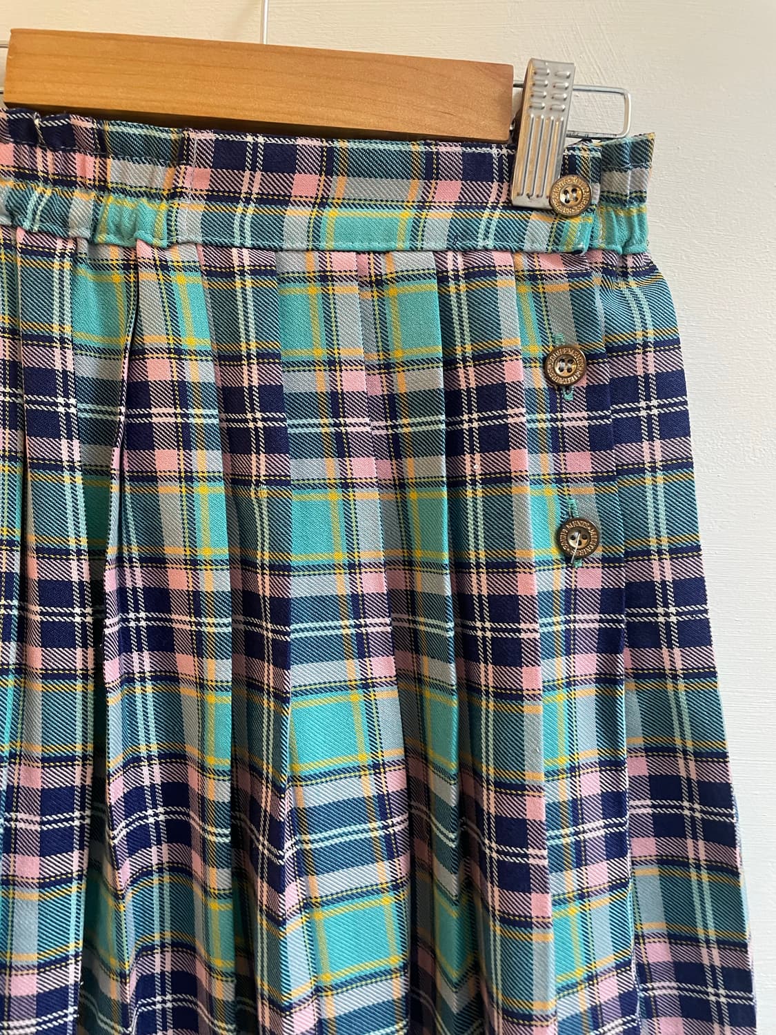 일본 빈티지 키치 플리츠 스커트 상품이미지4