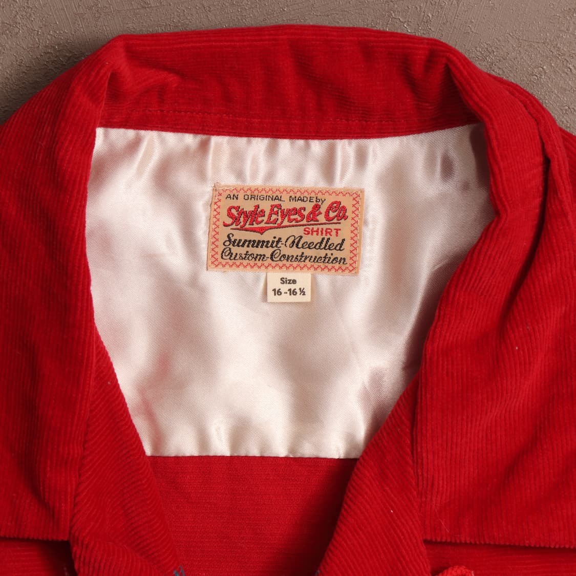 도요앤터프라이즈 코듀로이 나바호 웨스턴 셔츠 A1494 상품이미지3