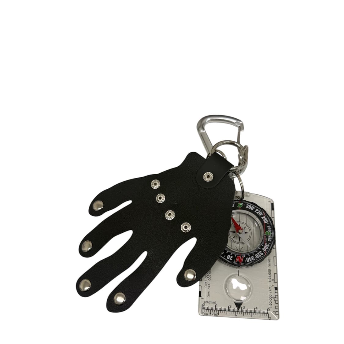 스켈레톤 레더 나침반 커스텀 키링  상품이미지5