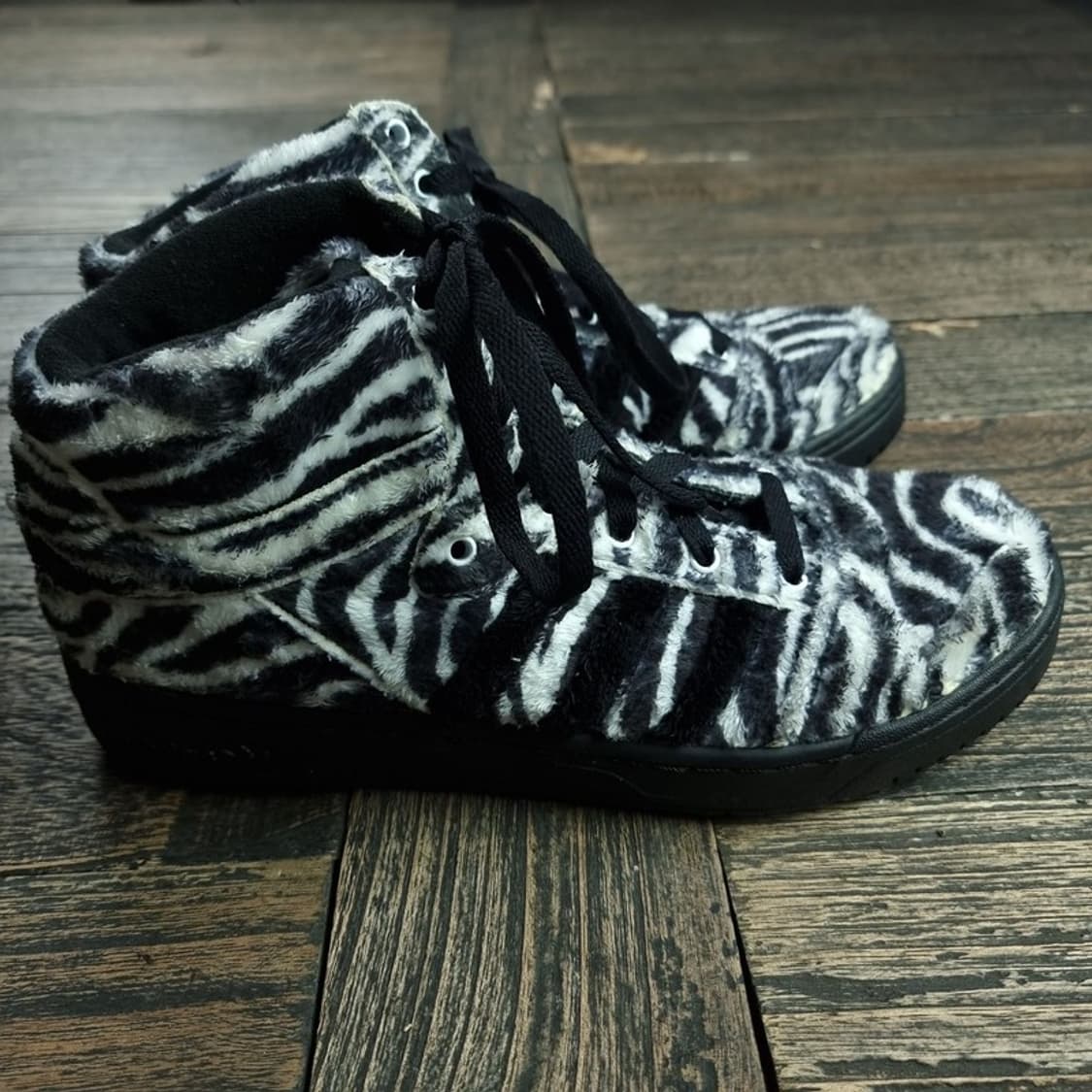 [아디다스 X 제레미스캇] 지브라 백호 에니멀 포럼 하이 01586 상품이미지3