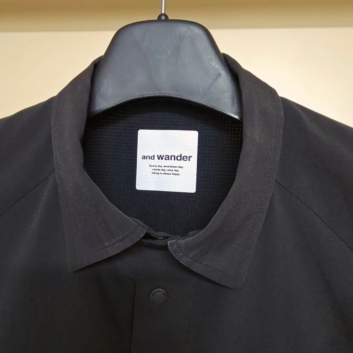 [XXL] 앤드원더 테크 숏 슬리브 셔츠 반팔 셔츠 상품이미지4