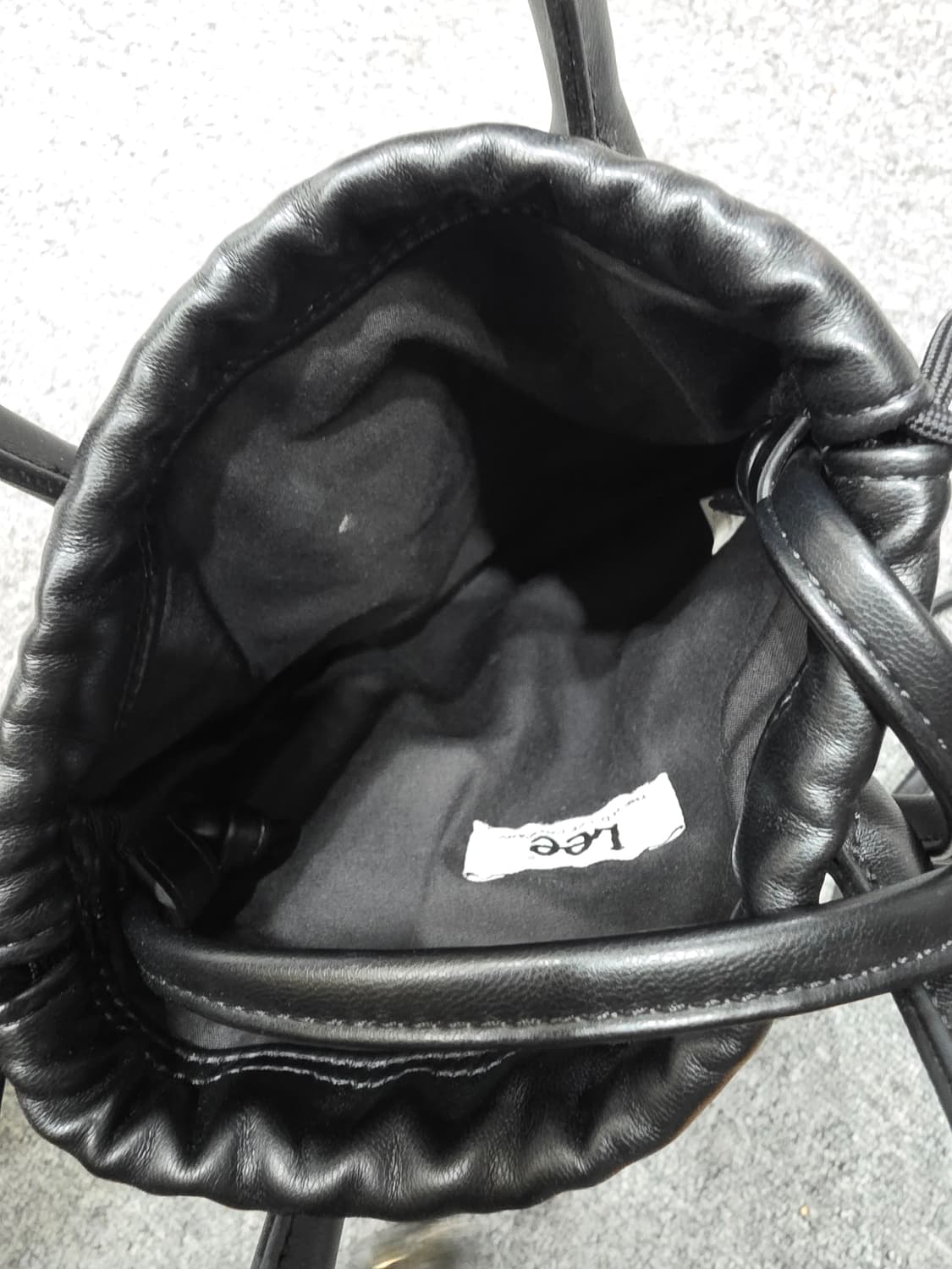 Lee 리 신세틱 레더 미니 파우치백 가방 상품이미지6