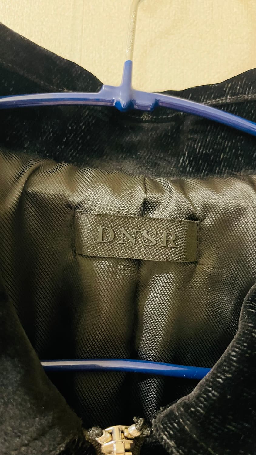 새상품) 디앤에스알 DNSR 엠브로이드 벨벳 데님 자켓 M 정가 249, 상품이미지6