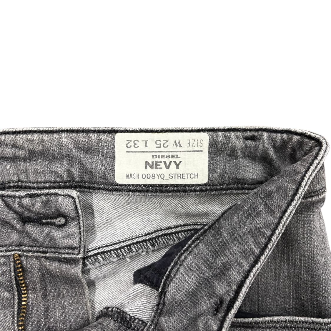 (25) 디젤 NEVY 레이디 슬림핏 그레이 진 상품이미지6
