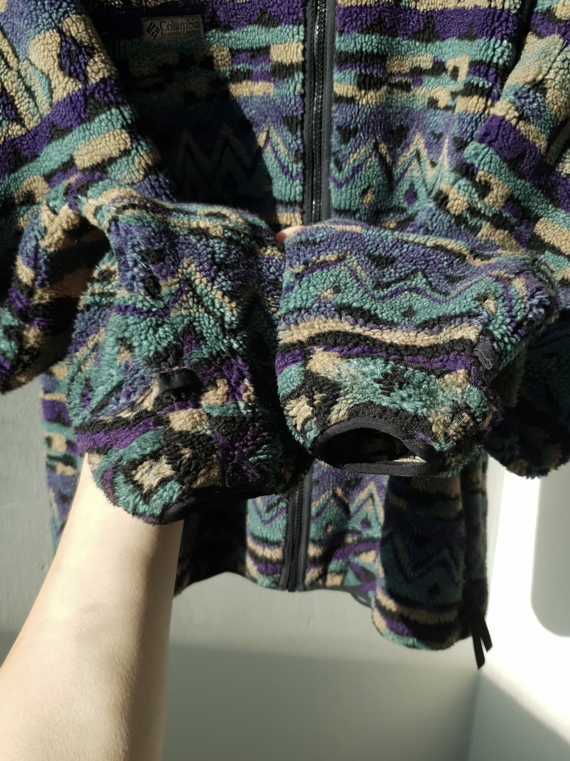 90s Columbia aztec fleece jk 상품이미지6