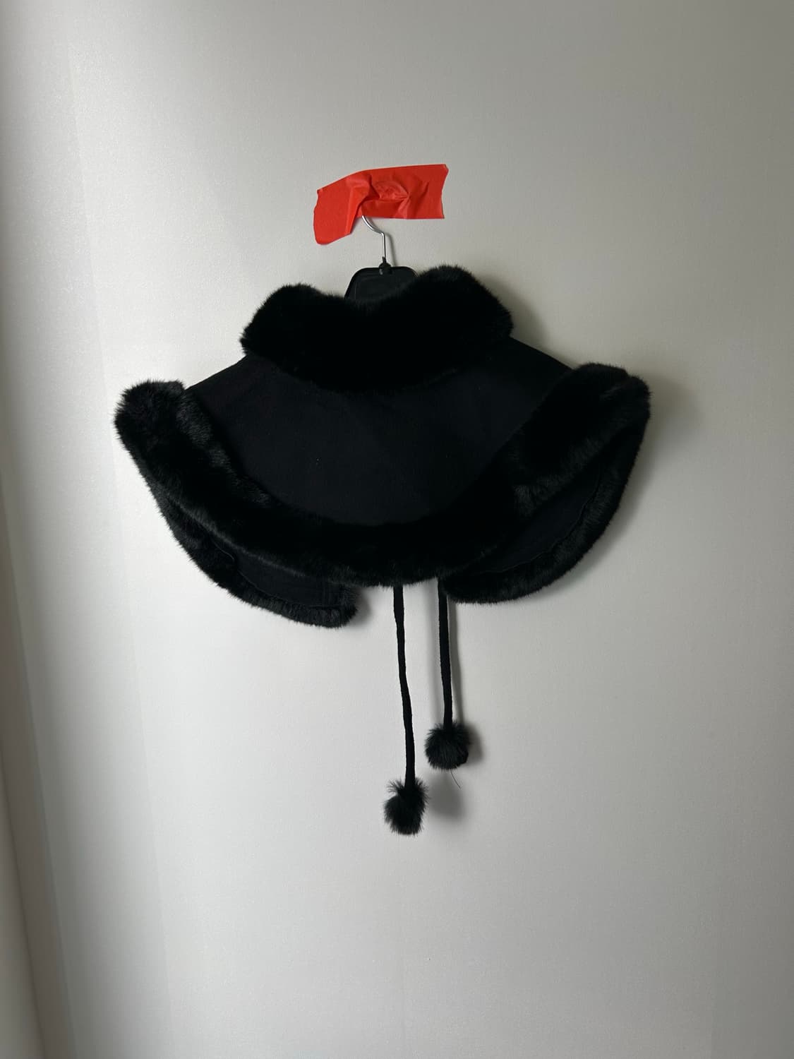 퍼 트리밍 넥 케이프 넥워머 상품이미지8