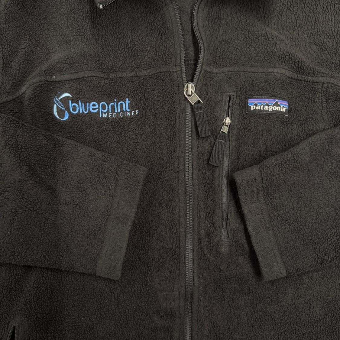 [정품/M] 파타고니아 blueprint 로고패치 신칠라 플리스 자켓 상품이미지3