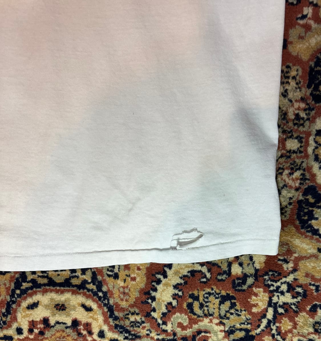 made in usa 헤인즈 싱글 스티치 반팔 티 "L" (520) 상품이미지6