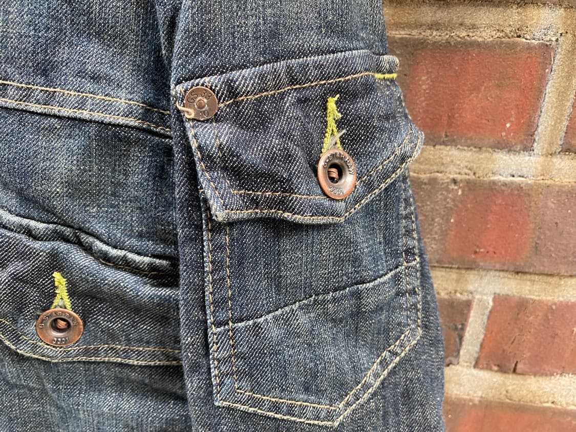 G-stat rider denim jk(스판) 상품이미지5