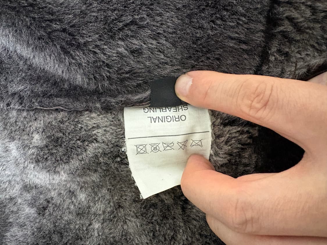 🇮🇹 명품 Bruno Magli✨ 남성 무스탕 코트 🧥 사이즈 10 상품이미지8