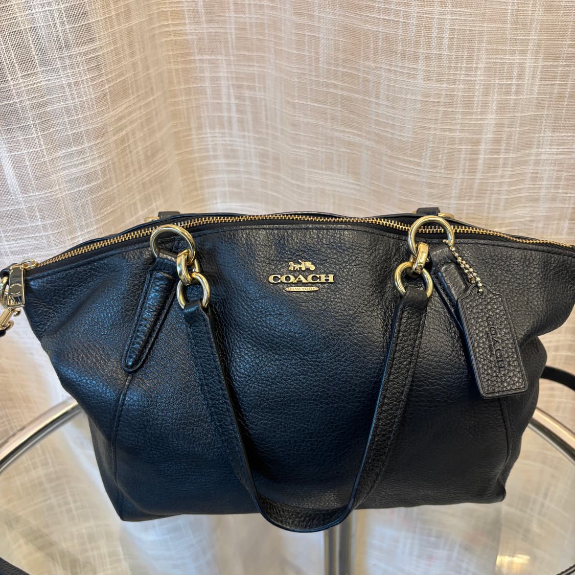 정품 코치 가죽 토트백 크로스백     상품이미지2