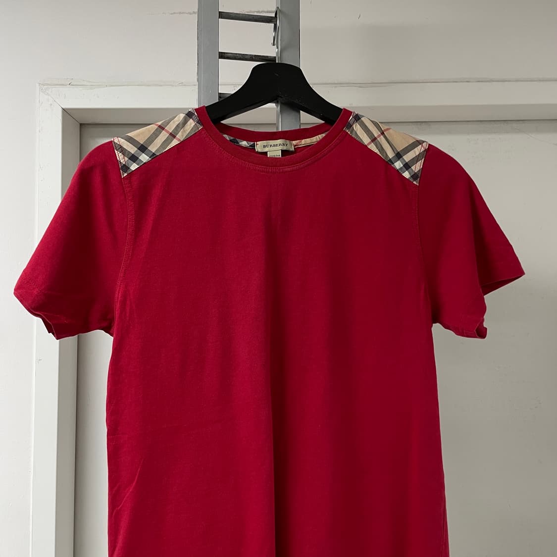 버버리 반팔 티셔츠 레드 12(W) 상품이미지2