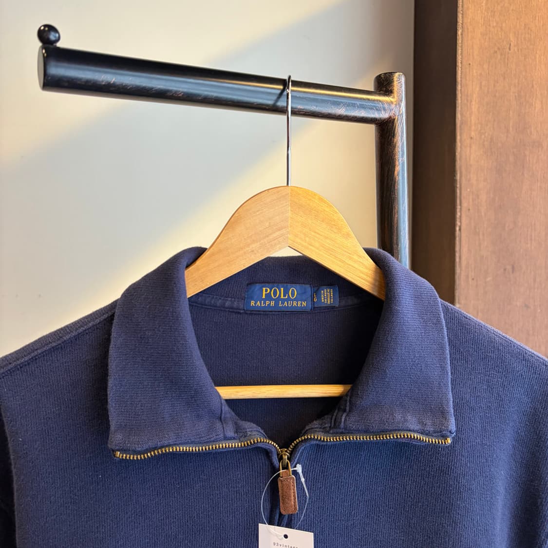 16348 - 폴로 랄프로렌 네이비 반집업 니트 상품이미지5