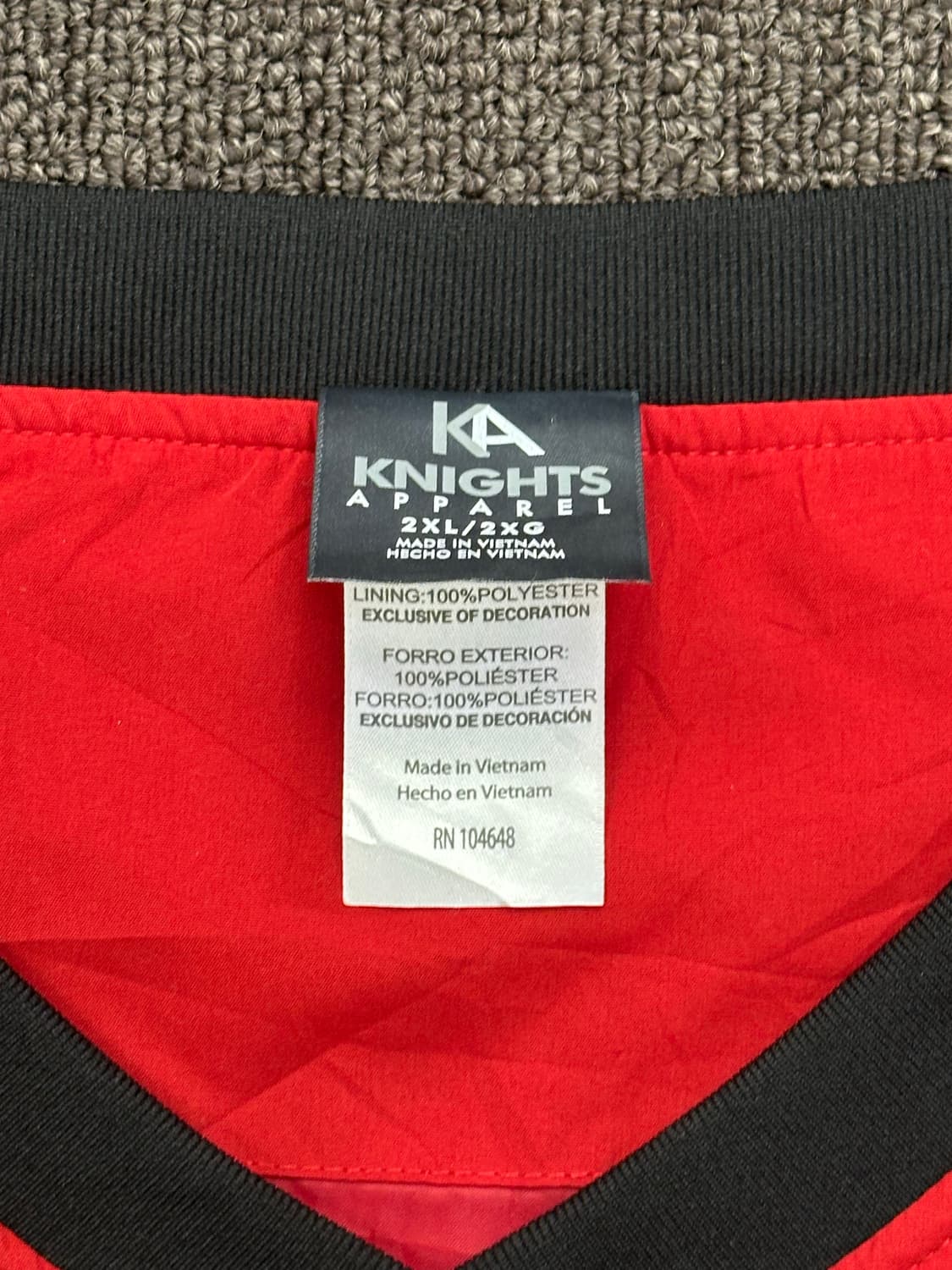 2XL)아메리카 빈티지 인디애나 로고 탑 상품이미지3