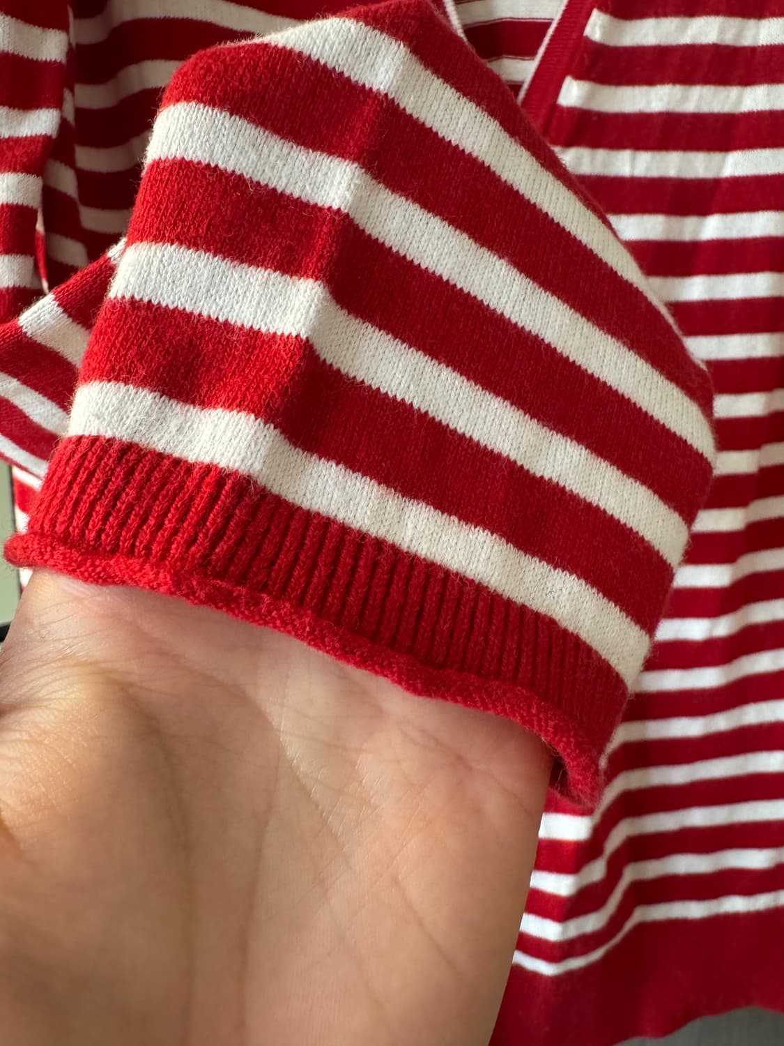 [정품] 타미힐피거 여성 코튼 캐시미어 가디건 (L사이즈/66~77) 상품이미지5