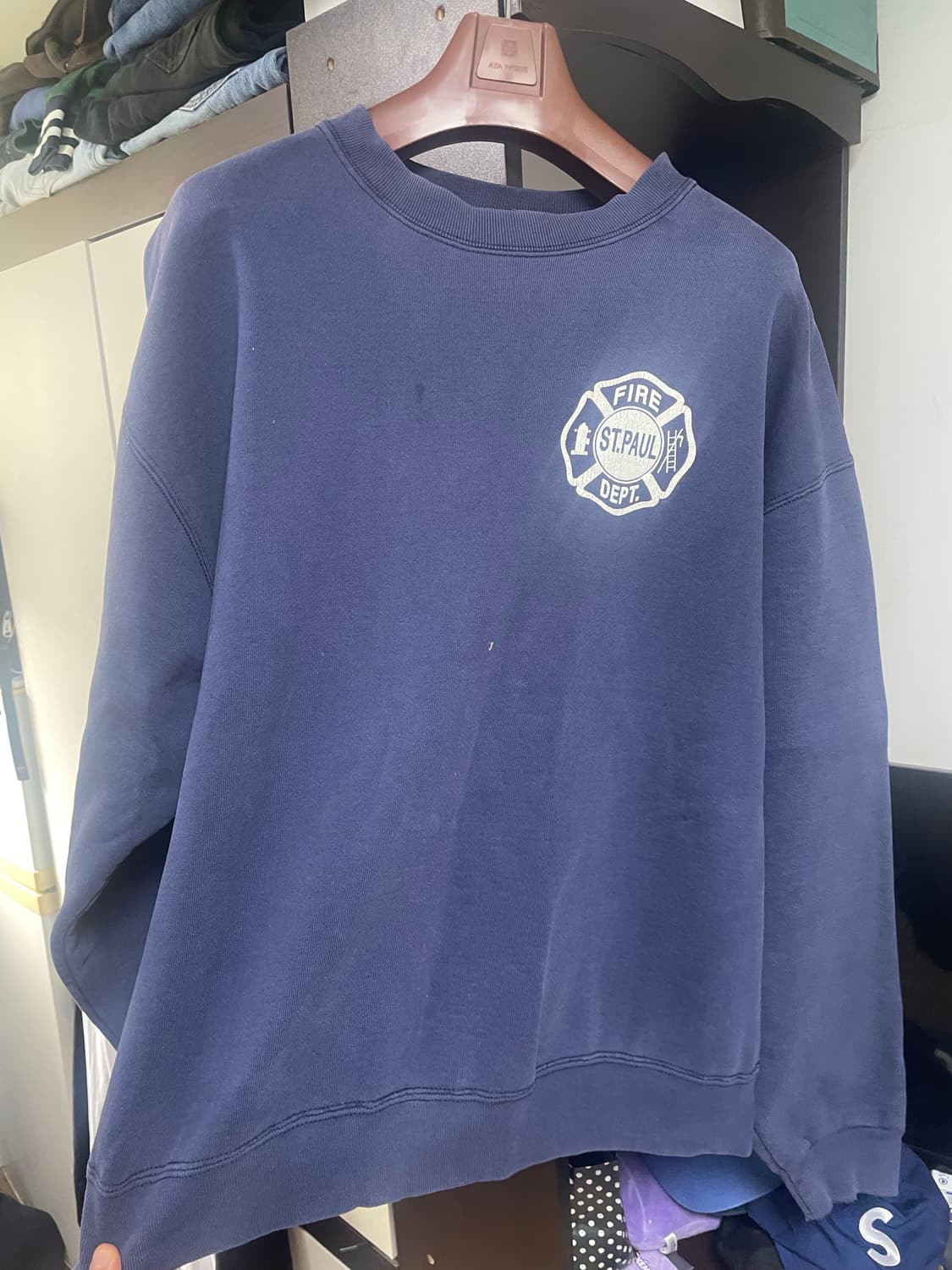 90s 미제 스웻셔츠 맨투맨 made in usa 상품이미지2