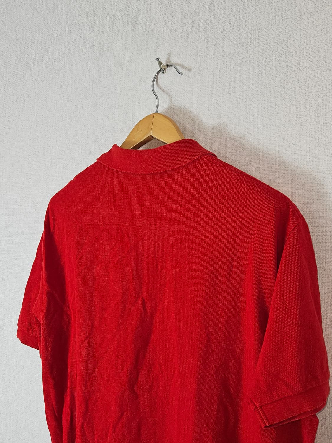 폴로 랄프로렌 신형 카라티 반팔 피케티 레드 해외 XL (국내 XXL) 상품이미지6