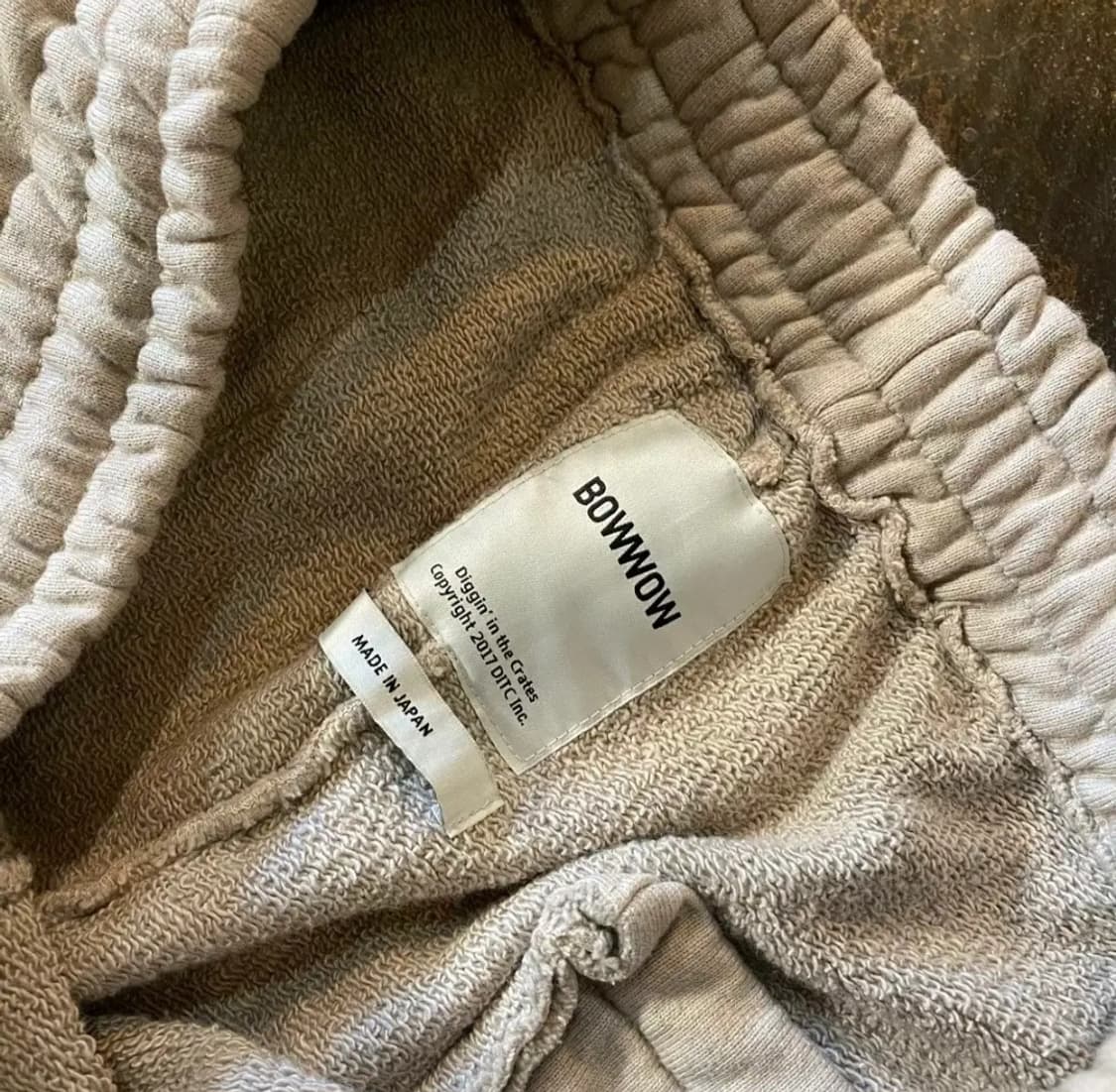 Bowwow 바우와우 데미지에이징 스웻팬츠 XL 상품이미지4