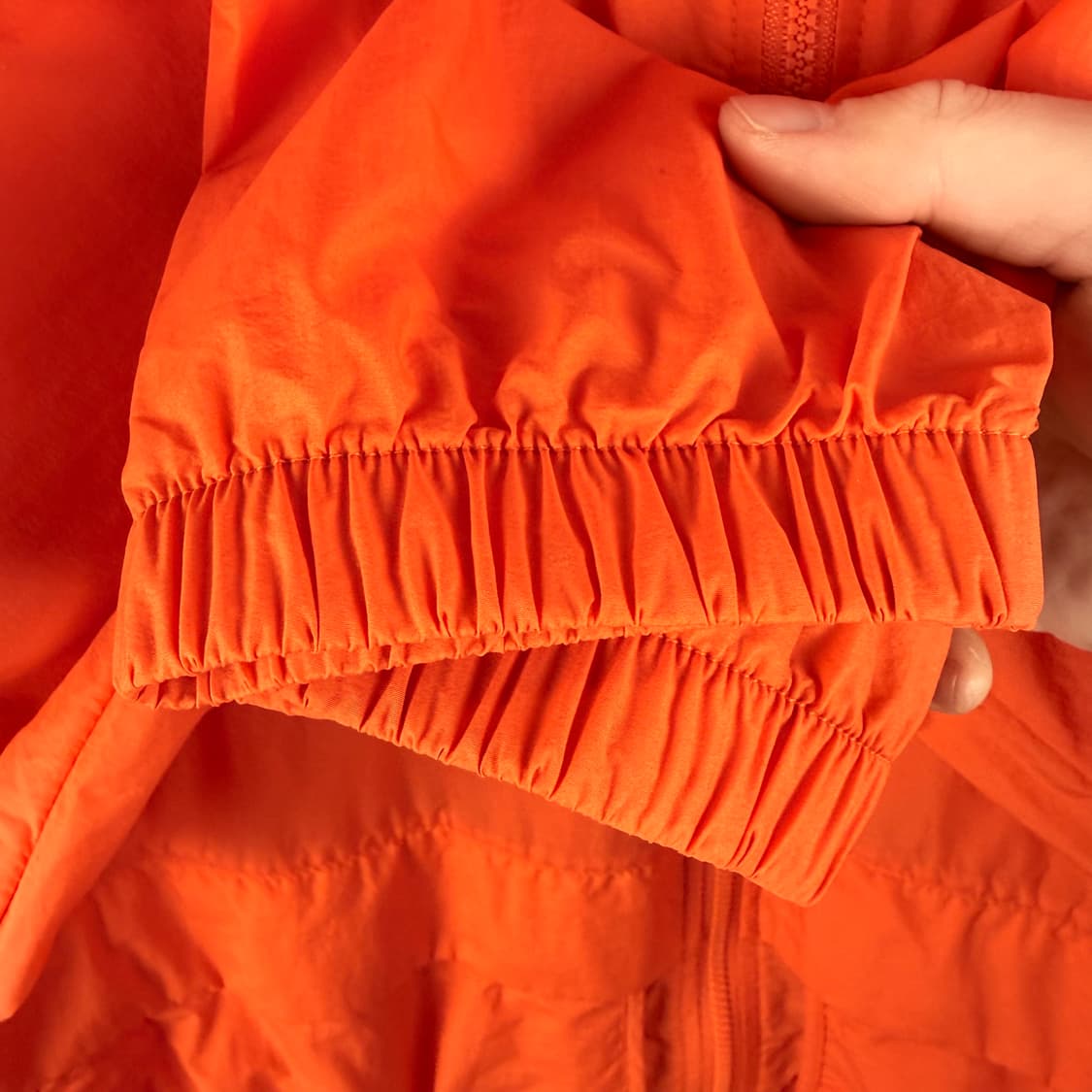 (90) 뉴발란스 경량 우븐 웜업 자켓 오렌지 상품이미지4