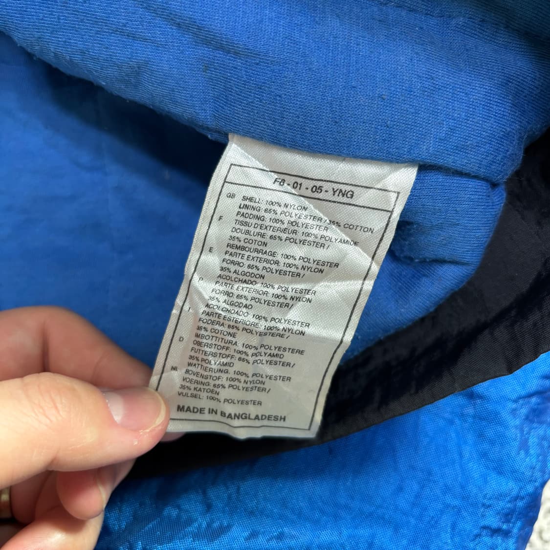 [택포] Nike 나이키 올드스쿨 스우시 롱 패딩 바람막이 [A] 상품이미지5